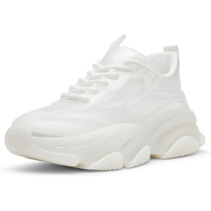 Steve Madden Women’s Possession Sneaker(White Jelly)