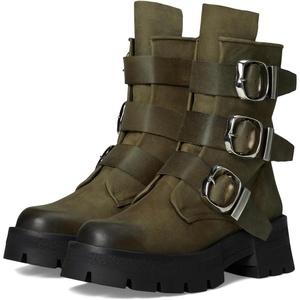 Steve Madden Women’s Roland(Olive Leather)