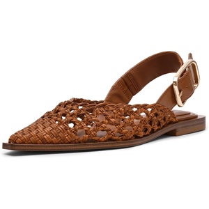 Steve Madden Women’s Shay(Cognac Woven)