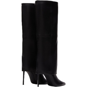 Steve Madden Women’s Smith Black Leather(Black)