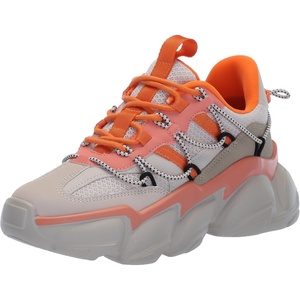 Steve Madden Womens Spectator(Greige/Orange)