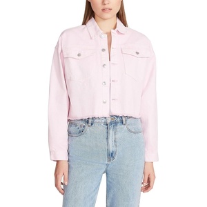 Steve Madden Women’s Steve Madden Apparel Alison Jacket(Pink Tulle)
