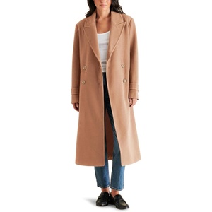 Steve Madden Women’s Steve Madden Apparel Prince Coat(Brown)