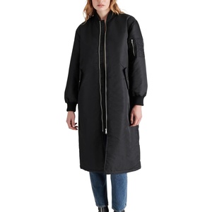 Steve Madden Women’s Steve Madden Apparel Vindy Coat(Black)