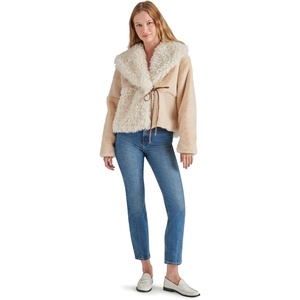 Steve Madden Women’s Steve Madden Apparel Winterlyn Coat(Natural)