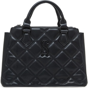 Steve Madden Women’s Steve Madden Bjenni Quilted Satchel(Black)