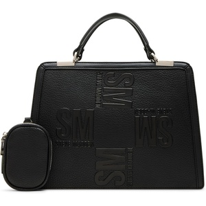 Steve Madden Women’s Steve Madden Bmatteo Top Handle Satchel(Black)