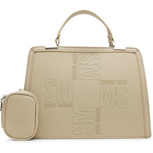 Steve Madden Women’s Steve Madden Bmatteo Top Handle Satchel(Oatmilk)