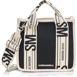 Steve Madden Women’s Steve Madden Bwebber Small Canvas Crossbody(Chalk)