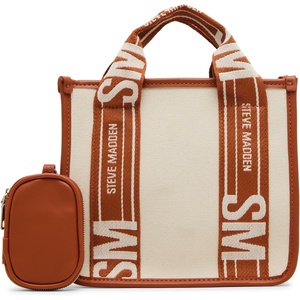 Steve Madden Women’s Steve Madden Bwebber Small Canvas Crossbody(Whiskey Spice)