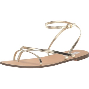 Steve Madden womens Agree Sandal(Amuse Gold)