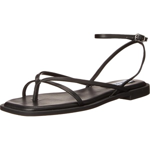 Steve Madden womens Agree Sandal(Black)