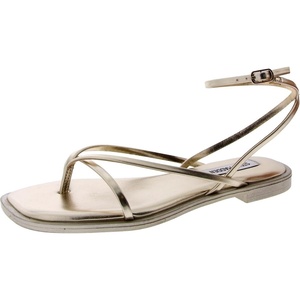 Steve Madden womens Agree Sandal(Gold)