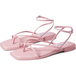 Steve Madden womens Agree Sandal(Pink)