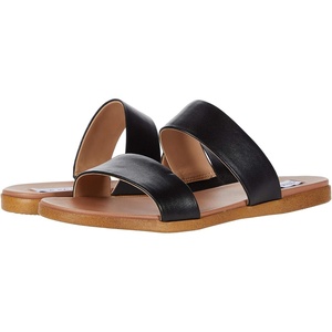 Steve Madden womens Dual(Black Leather)