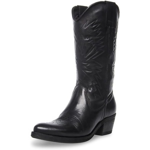 Steve Madden womens Hayward(Black Leather)