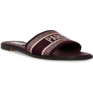 Steve Madden womens Knox Sandal(Burgundy Multi)