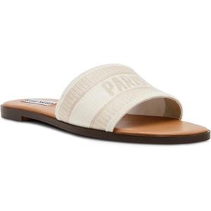 Steve Madden womens Knox Sandal(Natural)