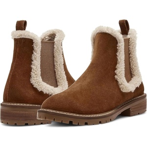 Steve Madden womens Leopold(Camel Suede Fur)