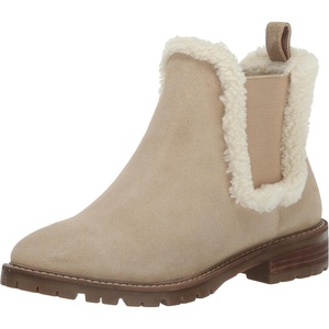 Steve Madden womens Leopold(Tan Suede Fur)