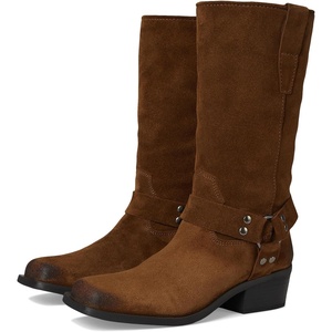 Steve Madden womens Ruskin(Chestnut Suede)