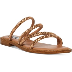 Steve Madden womens SandalsSlide Sandal(Gold)