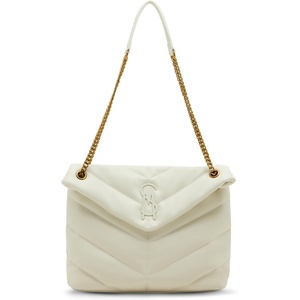 Steve Madden womens Steve Madden Britta Chevron Quilt Shoulder Bag(Chalk)