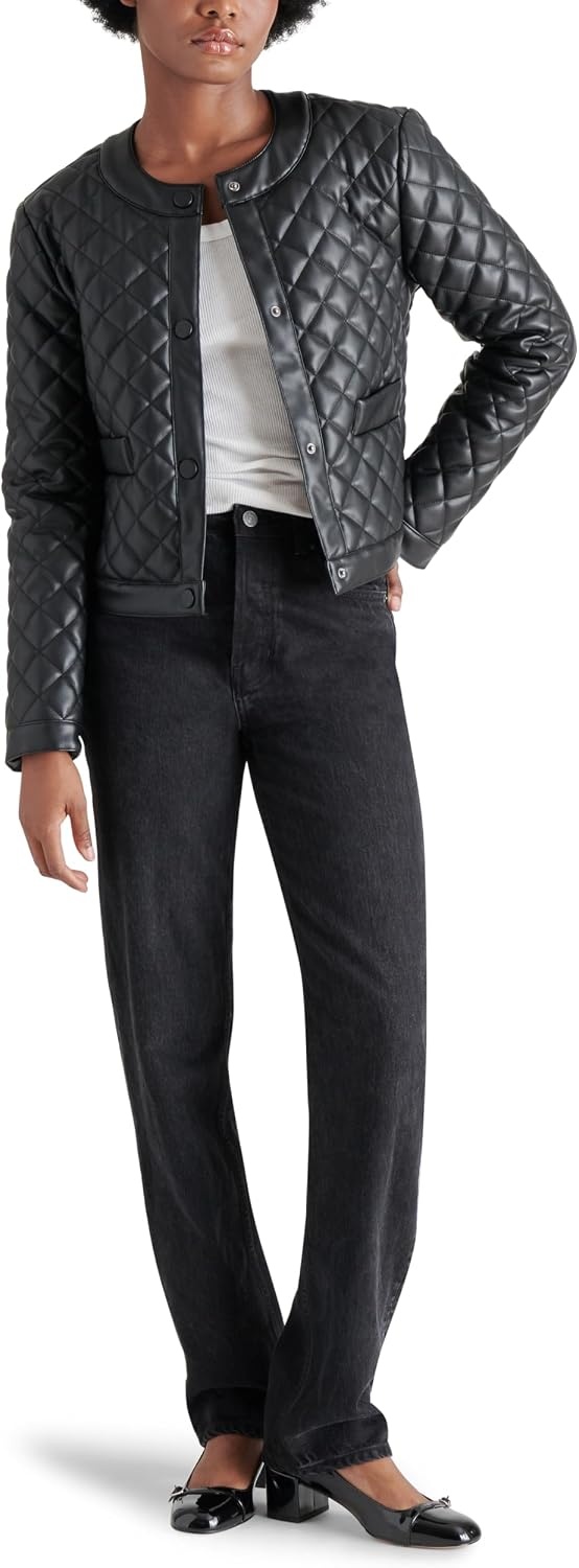 image:imageSteve Madden Womens Apparel Martine JacketBlack