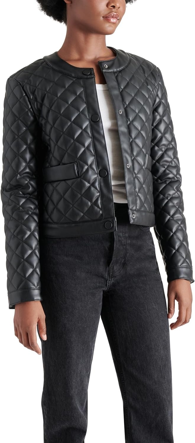 image:imageSteve Madden Womens Apparel Martine JacketBlack