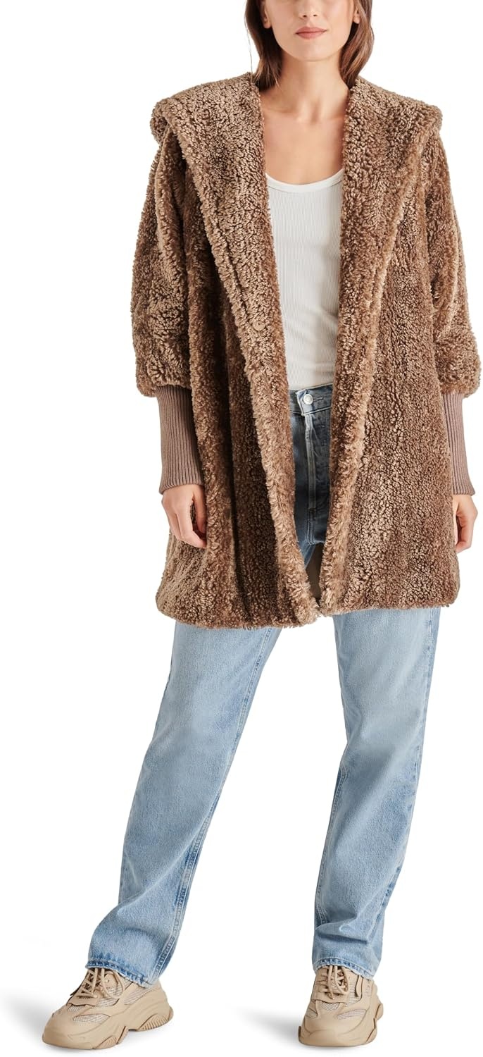 image:imageSteve Madden Womens Della CoatBrown