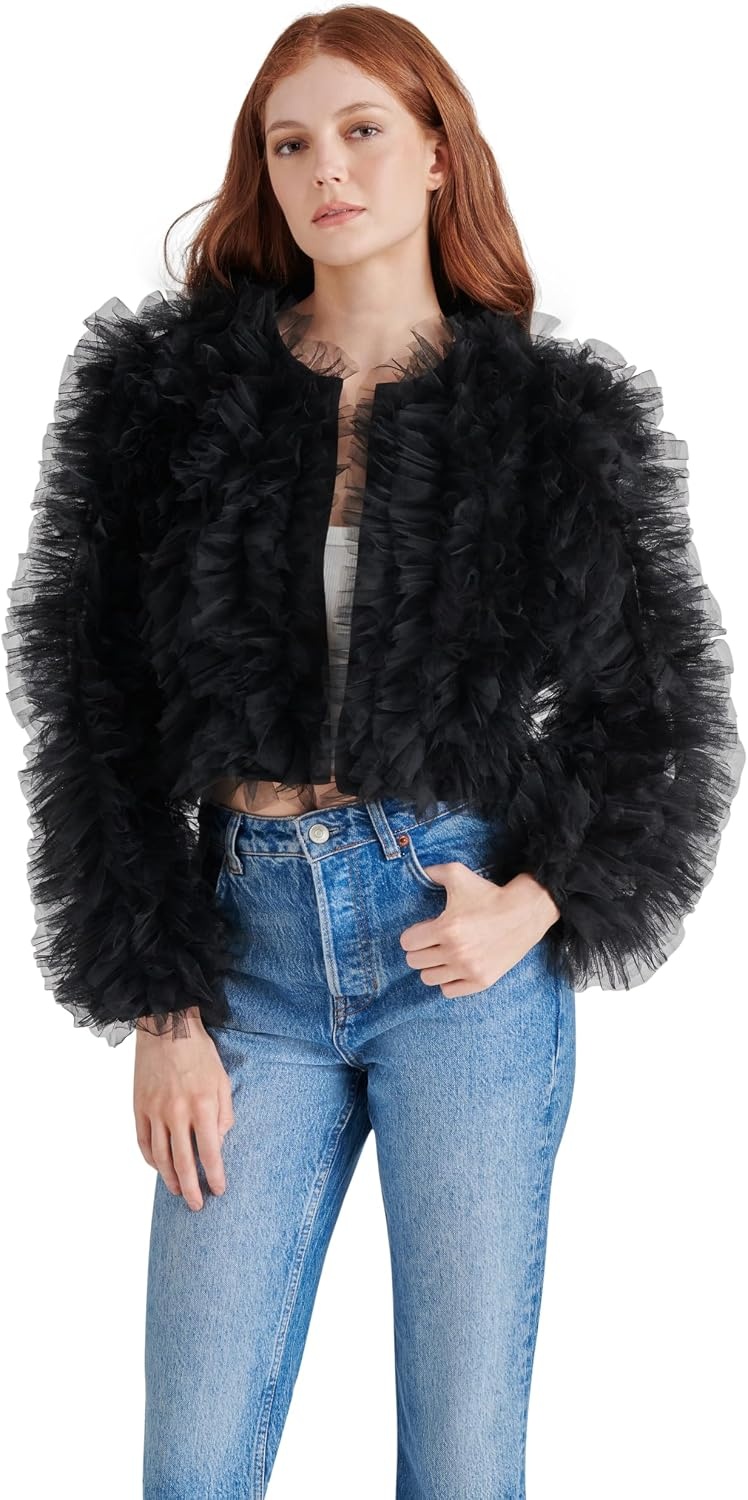 image:imageSteve Madden Womens Steve Madden Apparel Odile JacketBlack
