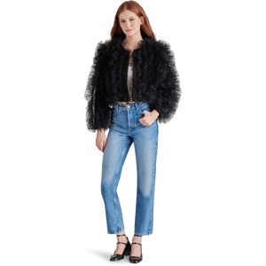 Steve Madden Women’s Steve Madden Apparel Odile Jacket(Black)